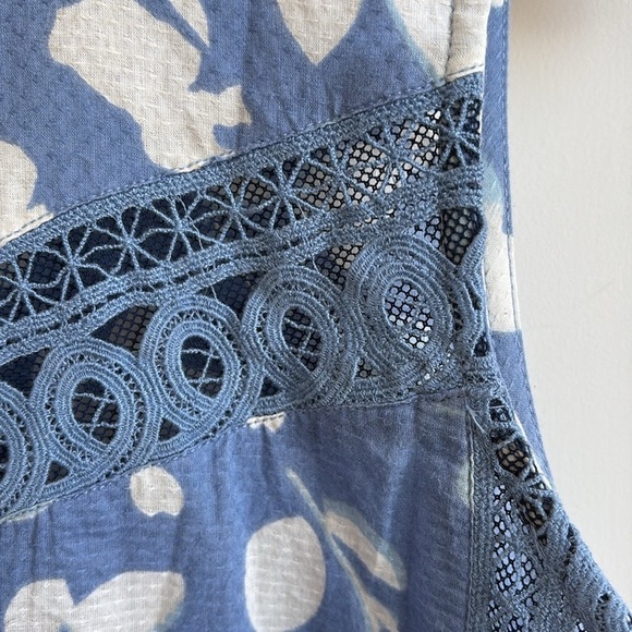 Anthropologie Vanessa Virginia Marissa Floral Top Size 12 - Picture 7 of 9